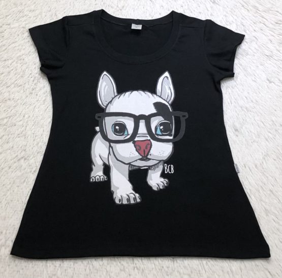 T-Shirt Mãe Silk Cachorro